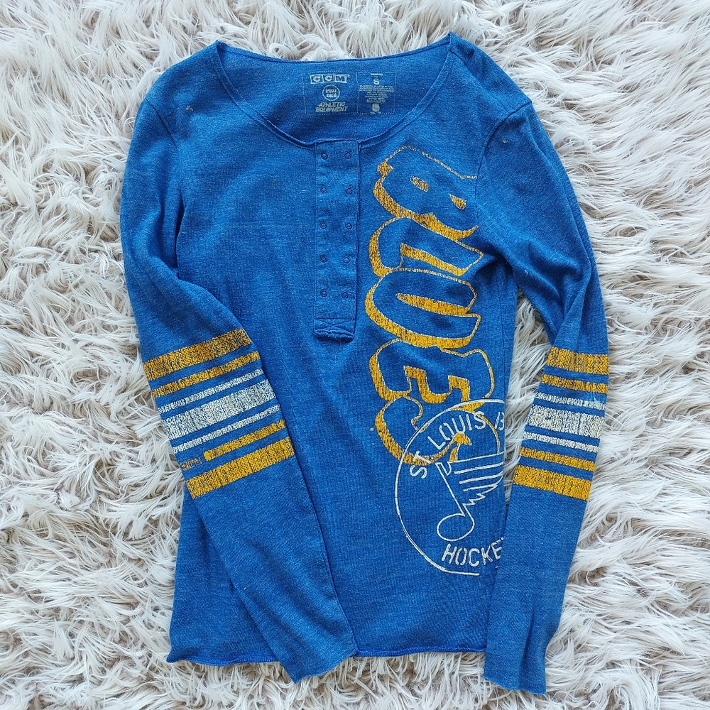 StL Blues NHL Ice Hockey Fan Long Sleeve Shirt